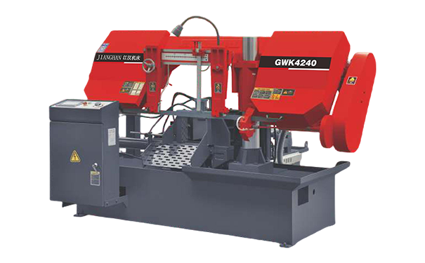 胡场镇GWK4240数控双柱卧式带锯床