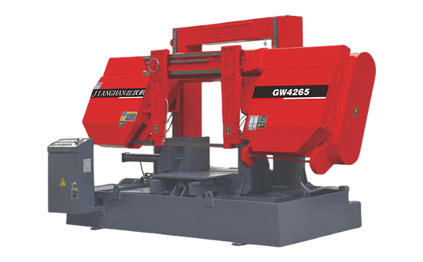 胡场镇GW4265双柱龙门卧式带锯床