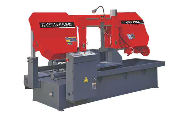 胡场镇GWK4250数控双柱卧式带锯床